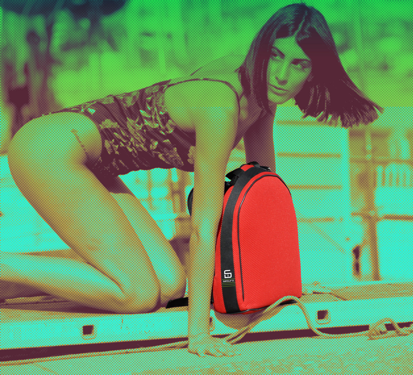 Zaino Seguro anti borseggio 01 Red Love