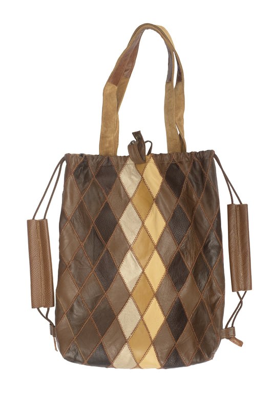 Sacca |zaino |borsa in pelle