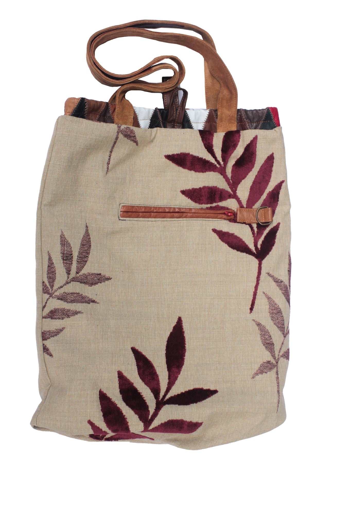 Sacca |zaino |borsa in pelle