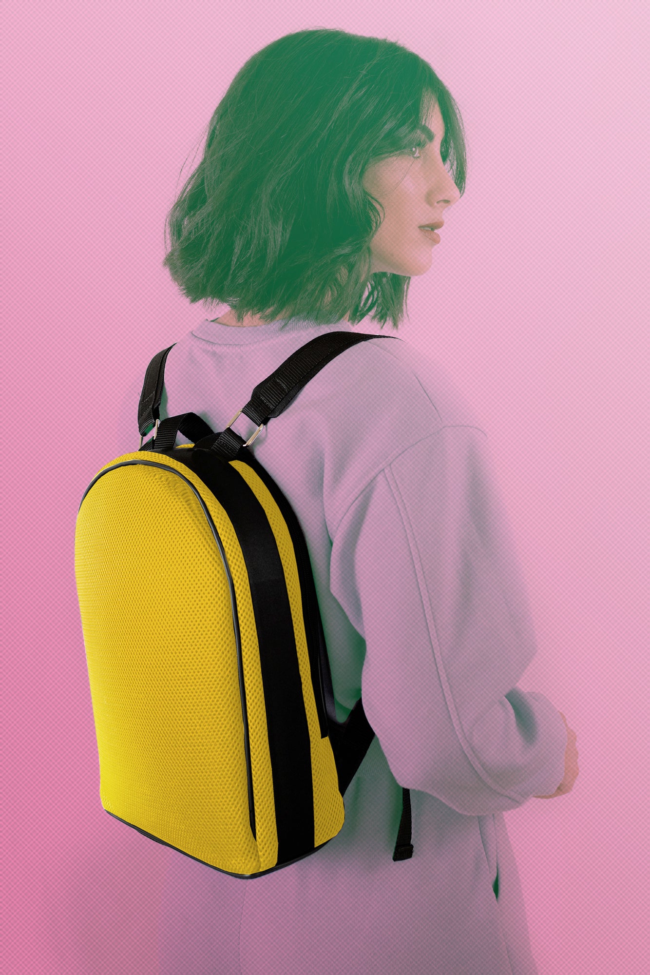 Zaino Seguro anti borseggio 01 Yellow Positive